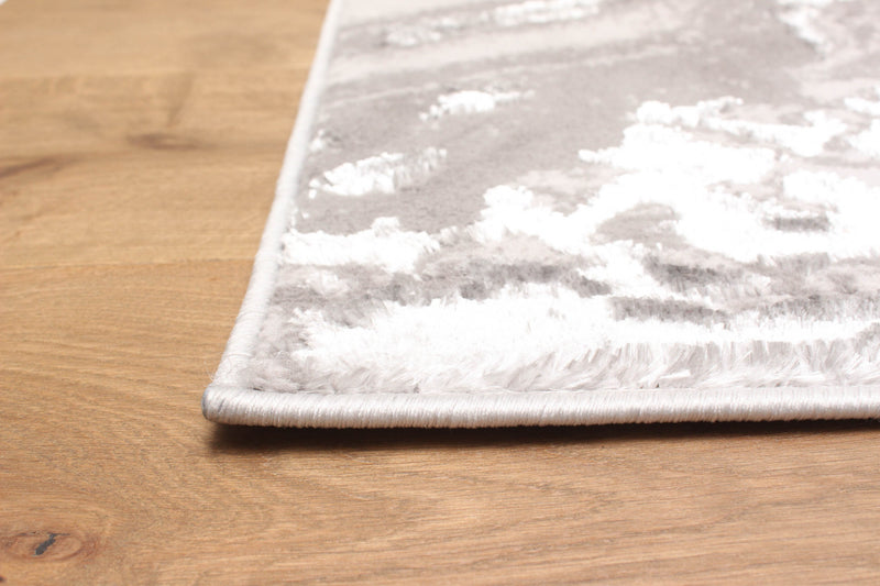 Tapis Contemporain/Moderne Dove 5'0\" x 8'0\" en Gris