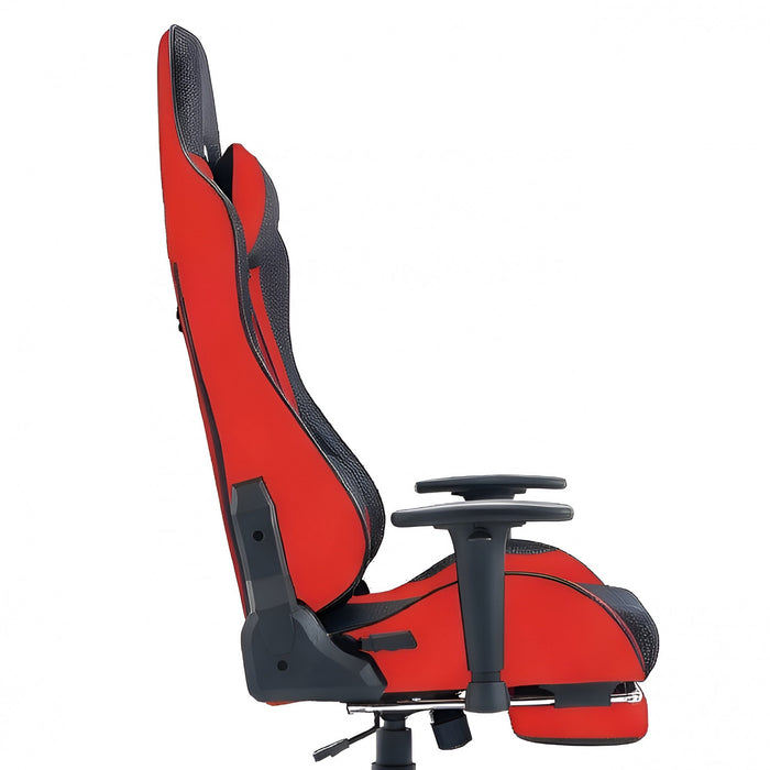 TygerClaw Chaise de Gaming avec Coussin Lombaire et Repose-jambes