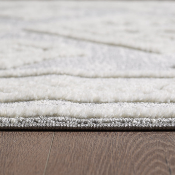 Carpette à poil long Quinto Westerner - 2 pi 7 po x 8 pi