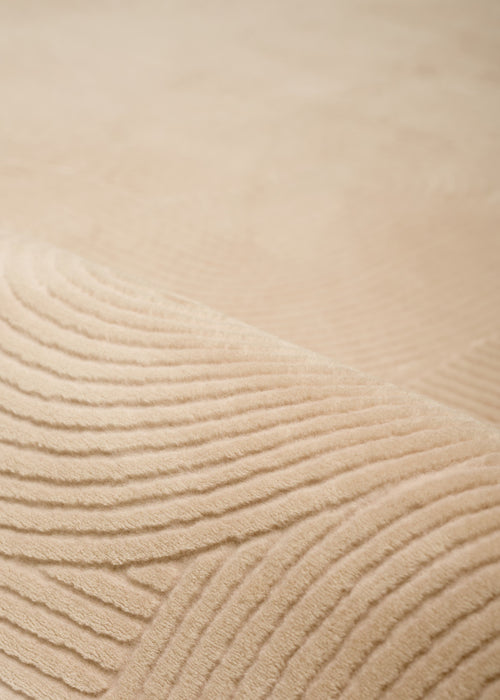 Tapis Lavable/Contemporain  Elion 9'0\" x 12'0\" en Beige