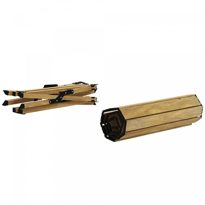 Outsunny Table De Camping Pliante, Table De Pique-nique En Aluminium 4 Pi