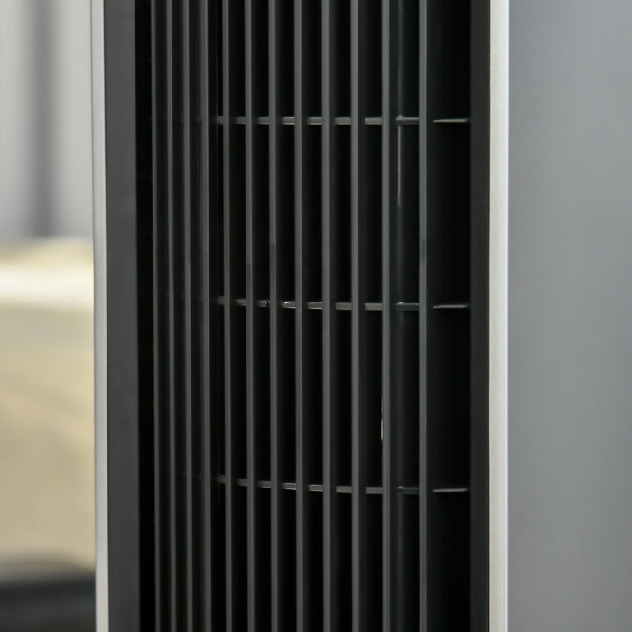 Homcom Ventilateur De Tour De Refroidissement De 39 Po Avec Oscillation Et Minuterie