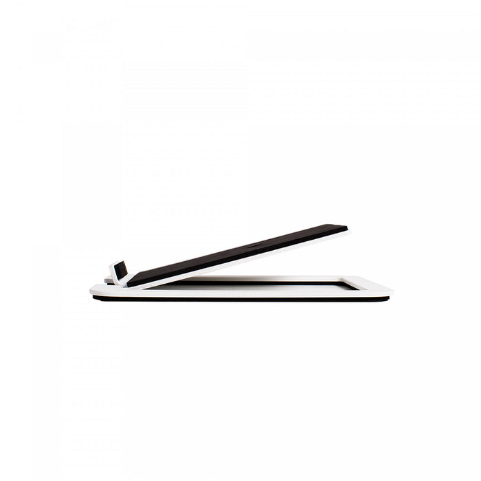 Supports d'enceintes de bureau inclines Kanto S4 pour enceintes de taille moyenne - paire, noir