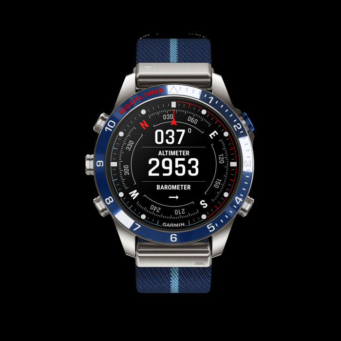 Garmin Marq® Captain (gen 2) Montre Connectee De Luxe - Pour L'aventure, La Navigation Et Avec Un Boitier En Titane