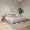 Satori Low Platform King Bed Set | Lit plateforme bas Satori avec tete de lit King