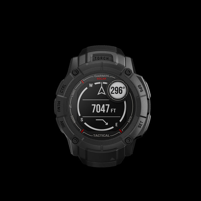 Garmin Instinct® 2x Solar Gps Smartwatch - Suivi De La Sante Et De La Condition Physique Avec Gnss Multi-bande - Noir