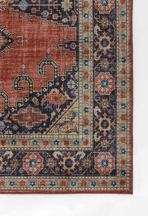 Tapis Traditionnel Tracy 2'3\" x 8'0\" en Orange