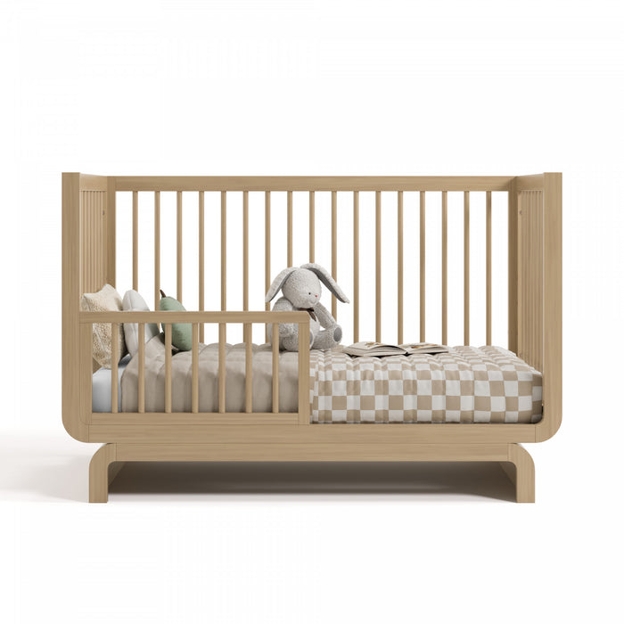 Storkcraft Santorini Lit de bebe convertible 5-en-1 - Bois clair