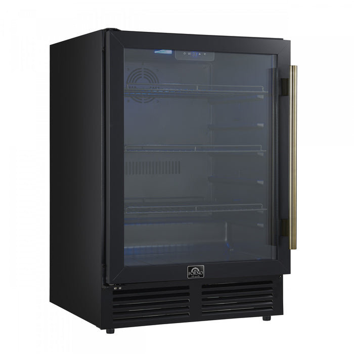 Refroidisseur a boissons Frescolino de 24\" en Noire, capacite de 188 canettes- FWCDR6665-24BLK