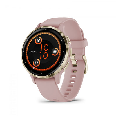 Garmin Venu® 3s Gps Smartwatch - Health Tracker W/14 Days Battery Life, 41mm - Dust Rose Case|Garmin Venu® 3s Montre Gps Intelligente - Suivi De Sante Avec 14 Jours D'autonomie, 41 Mm - Boitier