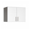 Armoire murale superposable Elite de 32 po - blanche