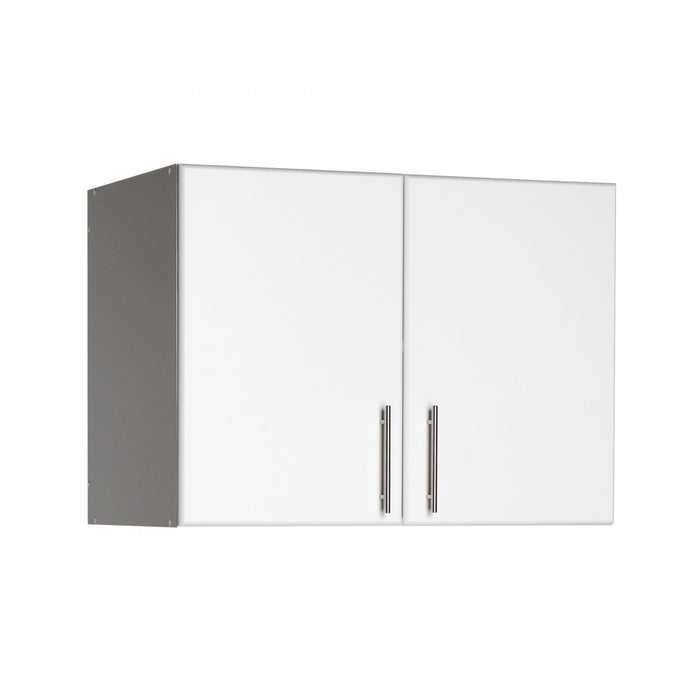 Armoire murale superposable Elite de 32 po - blanche