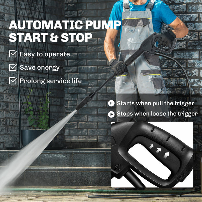 Nettoyeur haute pression electrique Outsunny, 2176 PSI