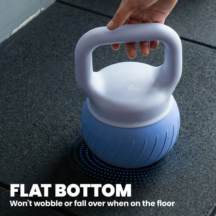Soozier Kettlebell Souple, 10 kg avec Poignee Antiderapante