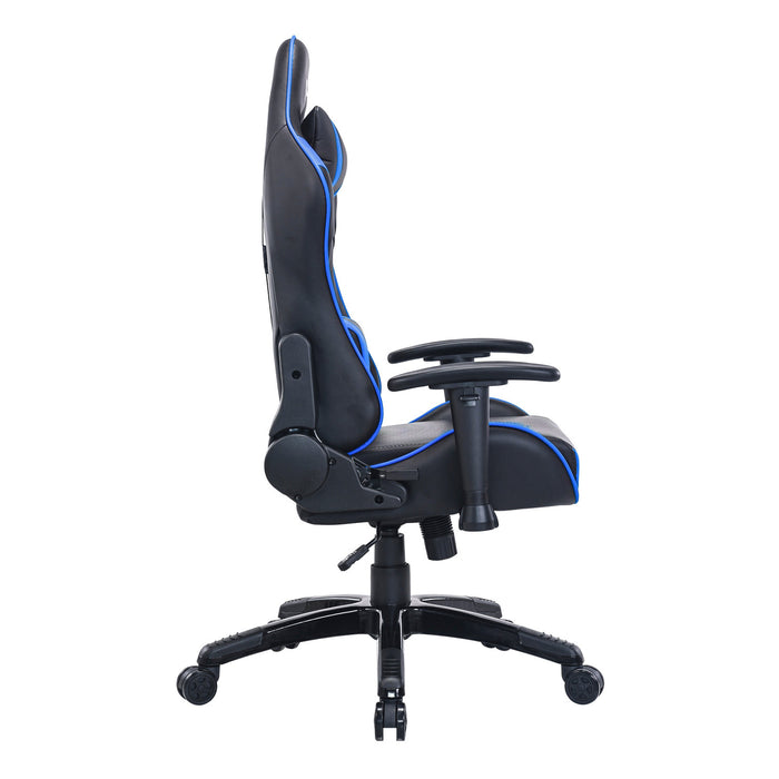 TygerClaw Fauteuil de Gaming a Dossier Haut pour un Confort Maximum (Bleu)
