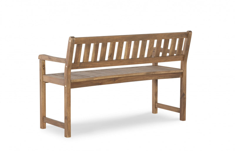 Banc Catalan pour la terrasse - teck