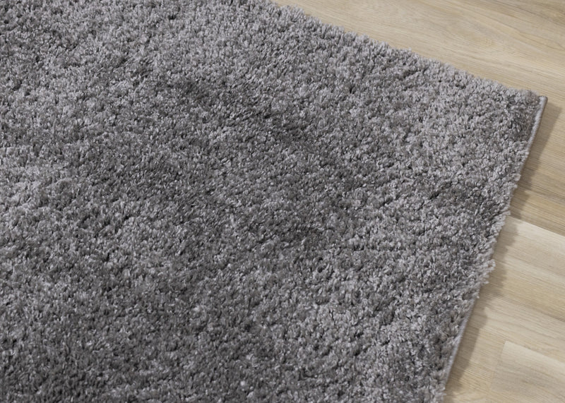 Tapis Taylor a poils longs confort gris fonce, 7'10\" x 10'6\"