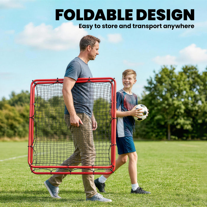 Soozier Filet de Rebond Ajustable - 5 Angles, Rouge