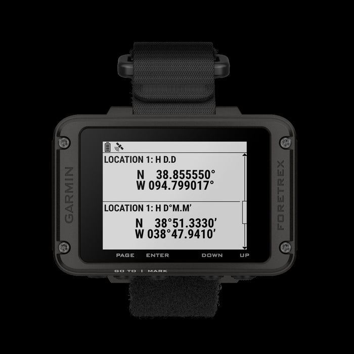 Garmin Foretrex 801 - Navigateur Gps De Poignet, Gnss Multi-bandes, Tactique, Batterie 1000h, Ipx7