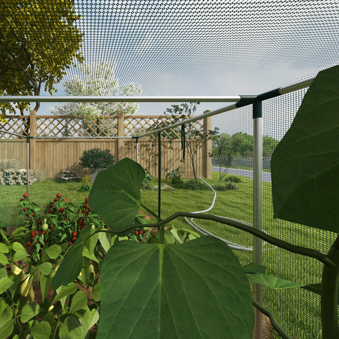 Outsunny Cage De Culture Tente De Protection Des Plantes 8 Pi X 4 Pi, Vert