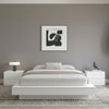 Marconi Platform Bed Frame Queen Bed | Lit Plateforme Marconi