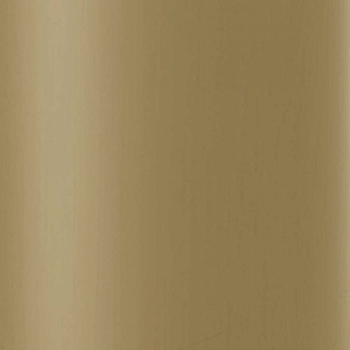 Lustre horizontal Francesca de Dainolite en acrylique qui diffuse la lumière, avec fini laiton vieilli et ampoule de 48 W