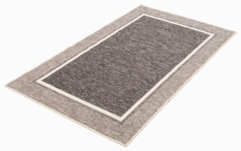 Carpette Brooks anthracite - 5 pi 0 po x 8 pi 0 po