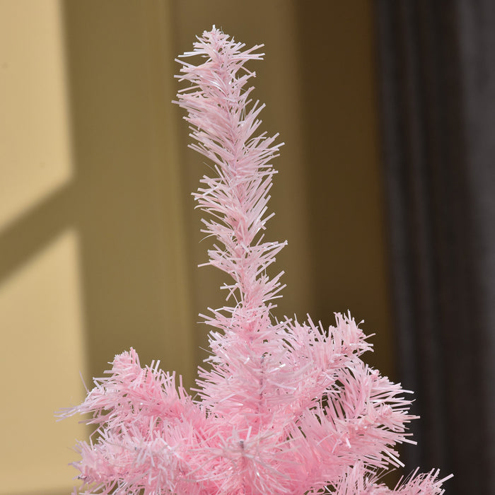 Homcom Sapin De Noel Artificiel En Forme De Crayon De 4 Pieds Avec 188 Pointes De Branche
