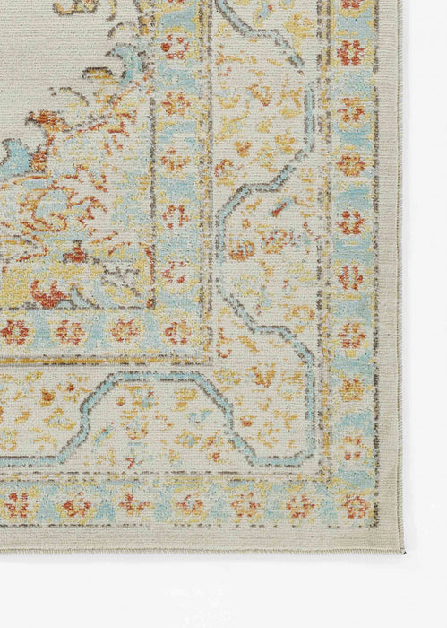 Tapis Traditionnel Esme 7'10\" x 10'6\" en Ivoire