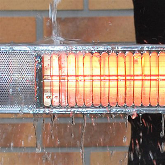 Radiateur de terrasse mural électrique et à infrarouge Energ+ - HEA-21531