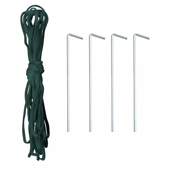 Outsunny 13' X 6' X 6' Serre De Jardin Tunnel Avec Porte Zippee + 6 Fenetres Enroulables Avec Moustiquaires Metal Galvanise Bache Pe Haute Densite Vert