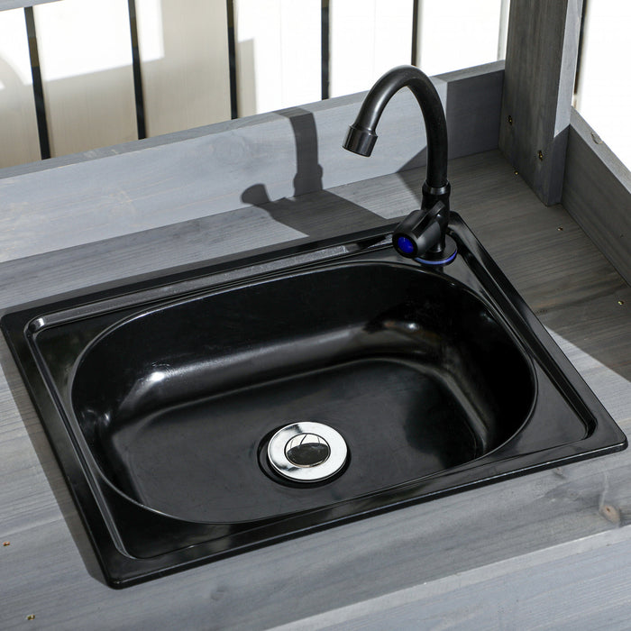 Outsunny Etabli de Rempotage Table de Travail de Jardin avec Tiroir