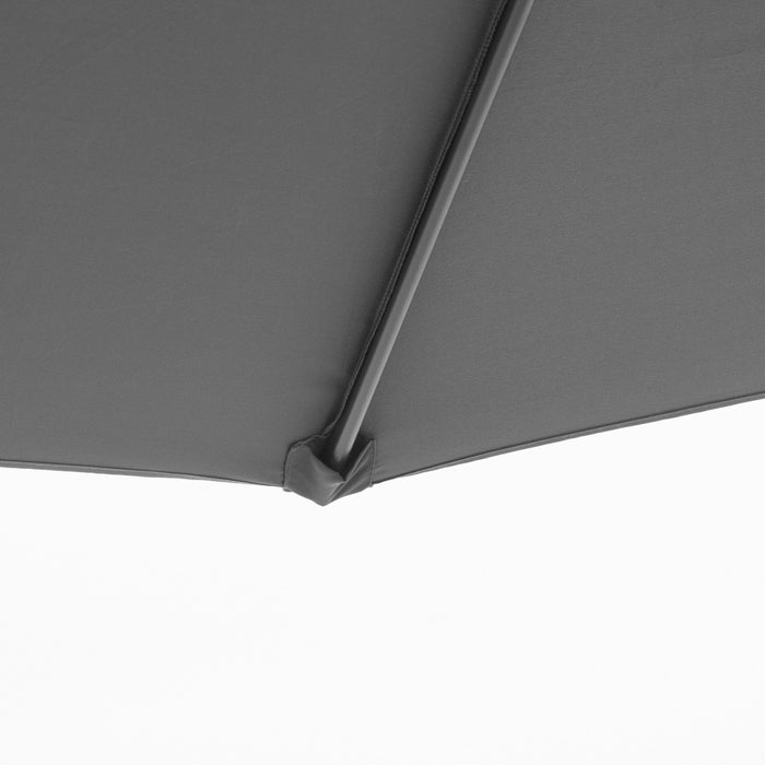 Outsunny Parasol De Patio \nGris