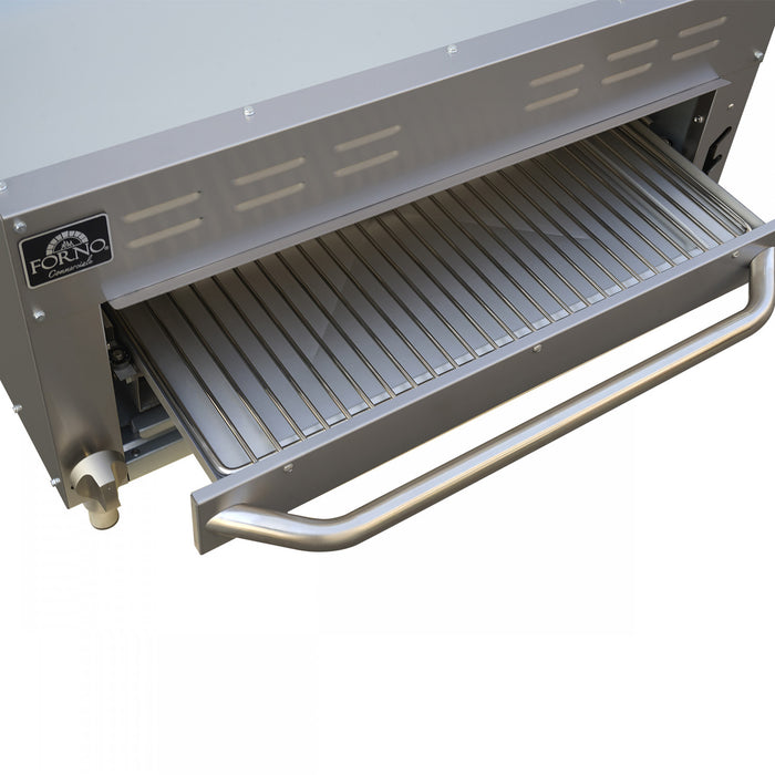 Salamandre a gaz Commerciale, 35 000 BTU, gril infrarouge, convertible au propane (LP) – FCMGS0114-36