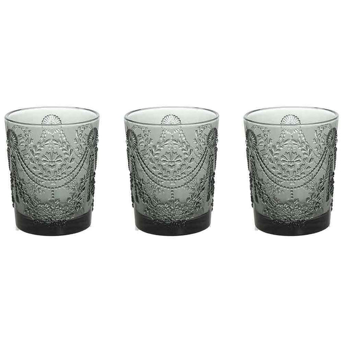 Ensemble De 6 Verres A Vin Arimi Savoia Gris