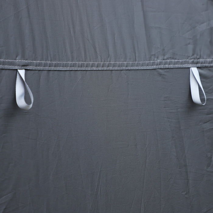 Outsunny Tente de douche pop-up, cabine d'essayage et de change en plein air, noire