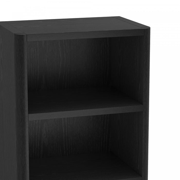 Bibliotheque ouverte moderne Rivington 28\" en noir