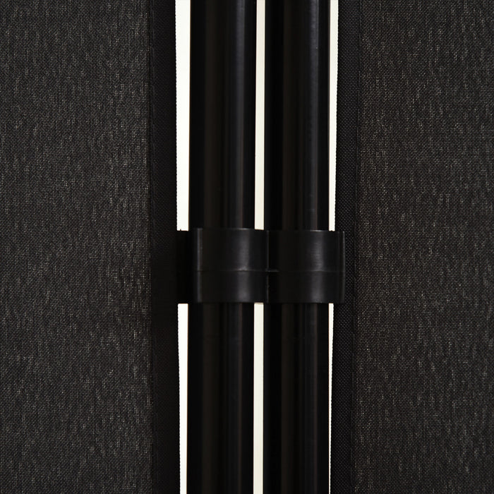 Homcom Separateur De Piece, Ecran De Confidentialite A 3 Panneaux