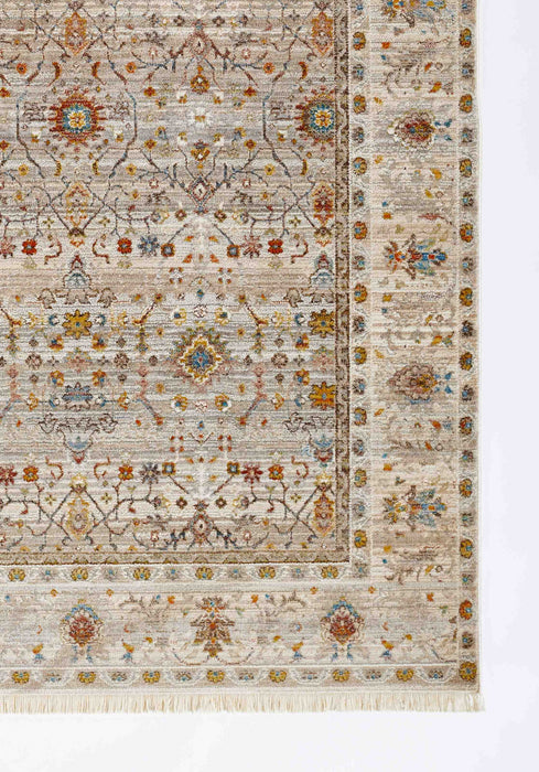 Tapis Traditionnel Zaina 8'0\" x 10'0\" en Gris