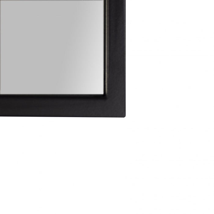 Miroir Border de 40 po noir