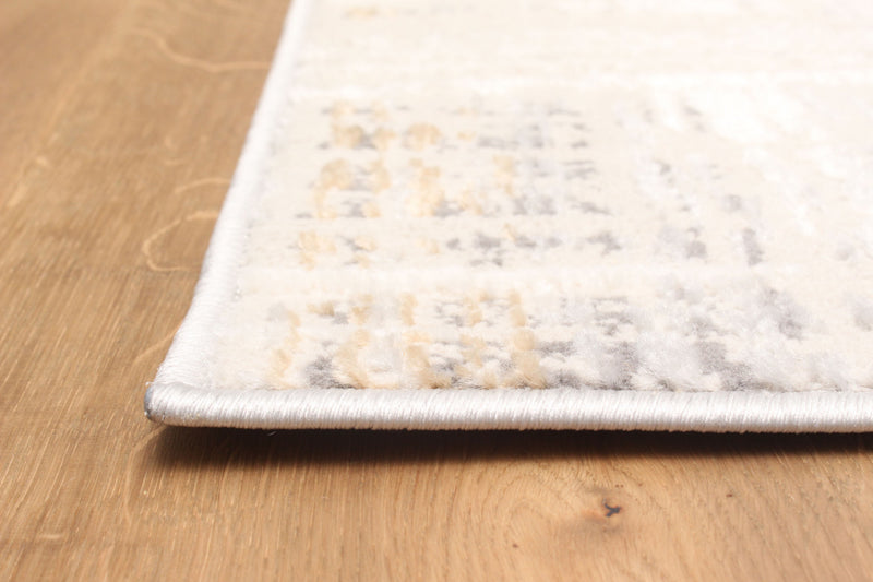 Tapis Contemporain/Moderne Quinn 5'0\" x 8'0\" en Gris