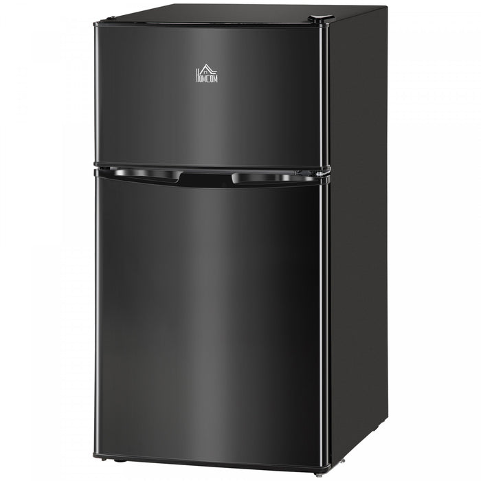 HOMCOM Mini-refrigerateur 3,2 pi cubes avec congelateur, etagere reglable