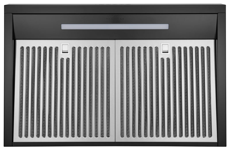 Hotte de cuisine sous-meuble convertible Hauslane Chef 30 pouces noire