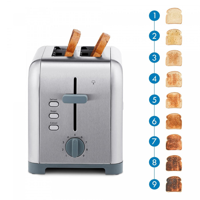 Grille-pain Kenmore à 2 tranches, acier inoxydable - KKTS2SS