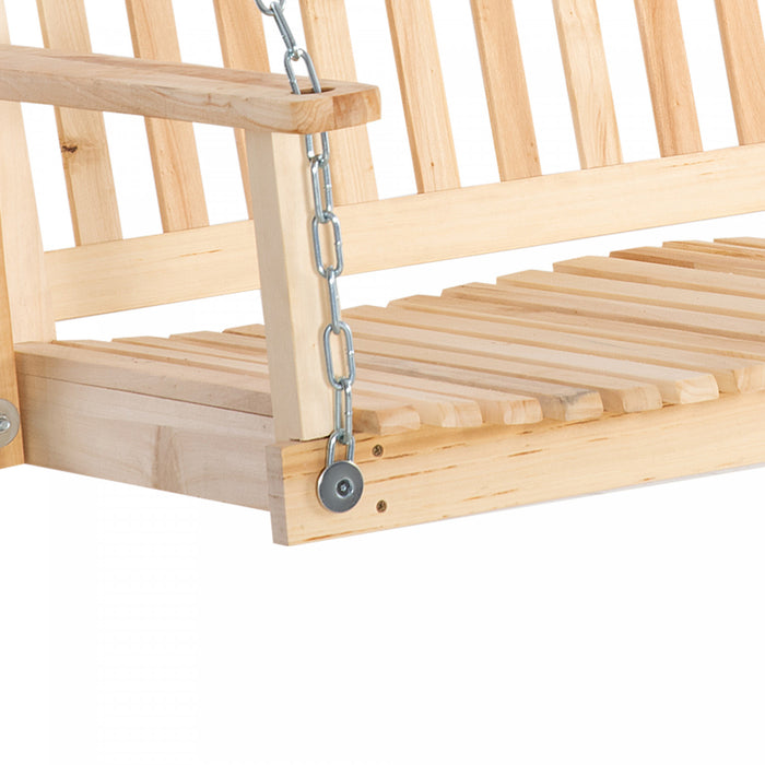 Outsunny Balancelle De Porche Pour 2 Pers Avec Chaines De Suspension