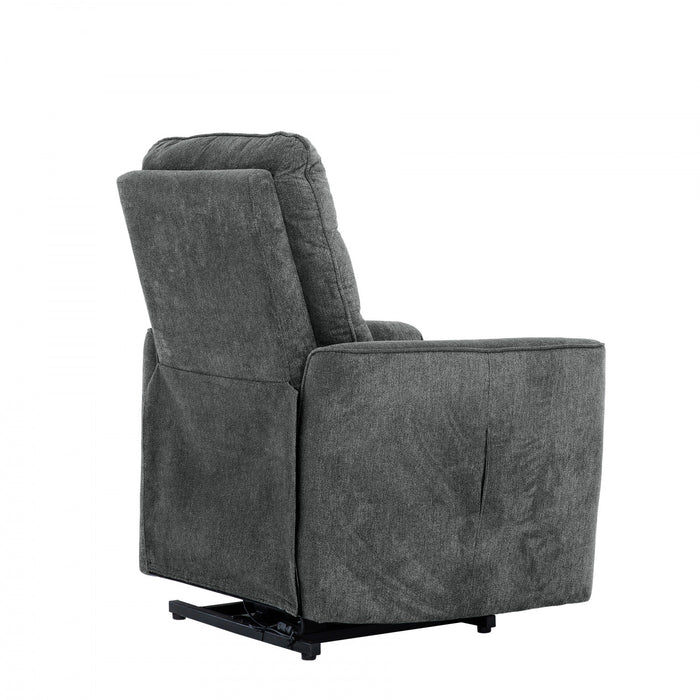 Fauteuil inclinable releveur electrique Sawyer de 30 po rembourre - Gris