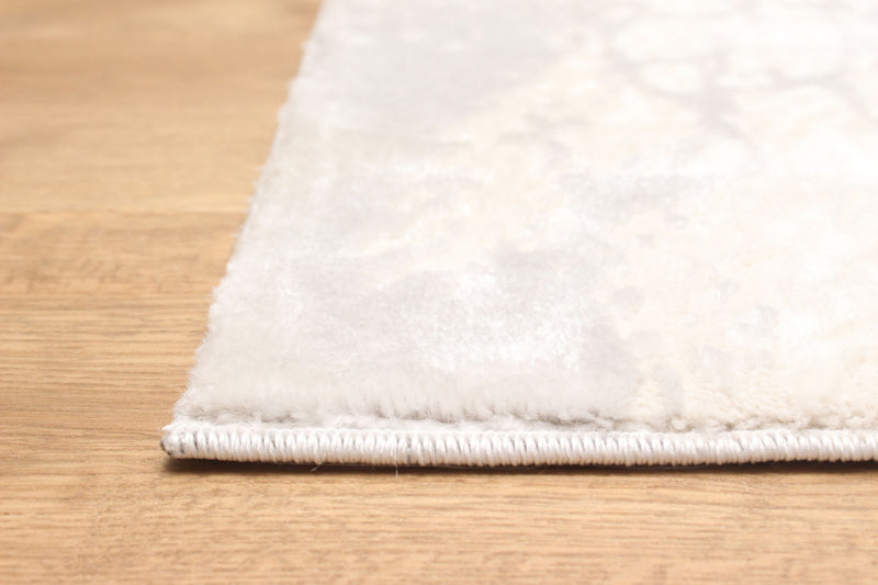 Tapis Contemporain/Moderne Bloom 5'0\" x 8'0\" en Ivoire