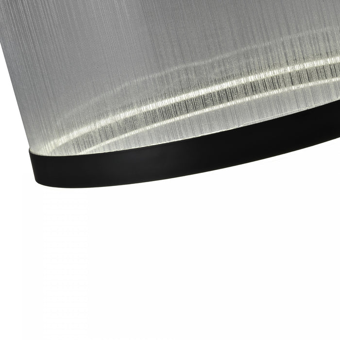 Plafonnier Semi-encastre A Del Integrees Cora, Argent