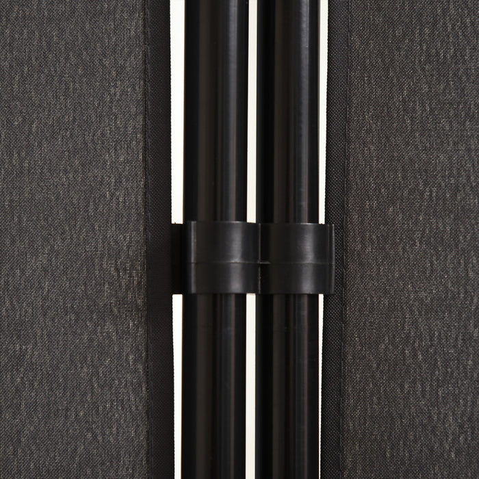 Homcom Separateur De Piece, Ecran De Confidentialite A 3 Panneaux