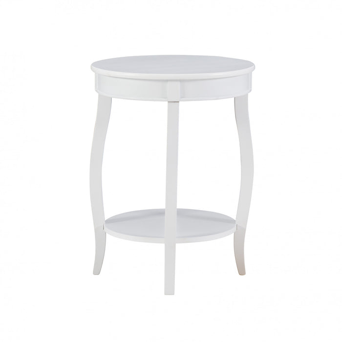 Table de fauteuil Rainbow - blanche